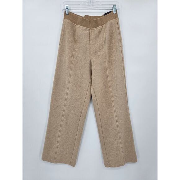 CALIA Women's XS Camel Heather Super Plush Wide Leg Pant NWT - Picture 1 of 7